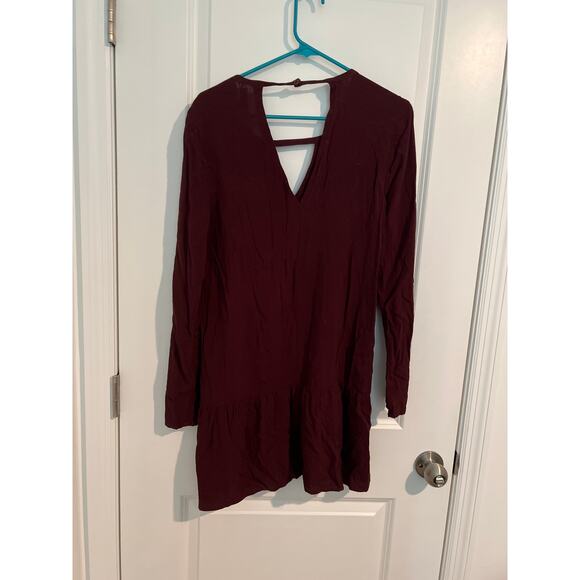 Hurley Juniors’ Cabo Cutout Drop-Waist Dress – Size Medium - Picture 4 of 5